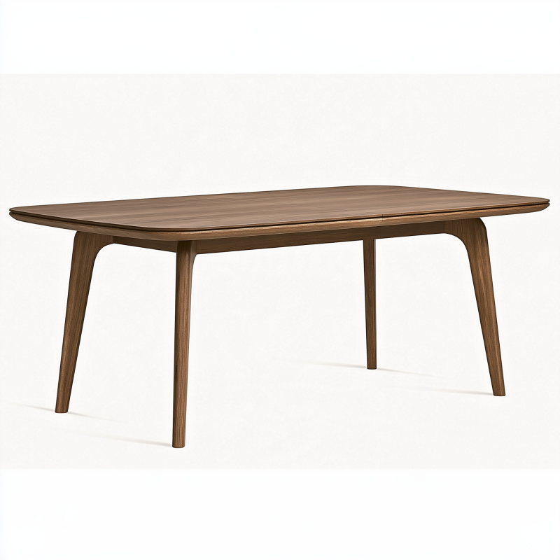 Esstisch 180 x 90 x 75 cm Holz Braun Rechteckig Modern